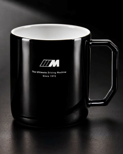 BMW M Logo Tasse schwarz