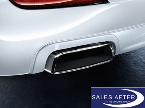 BMW M Performance 5 series F10 Retrofit tailpipes chrome 8-cylinder optic, 535d