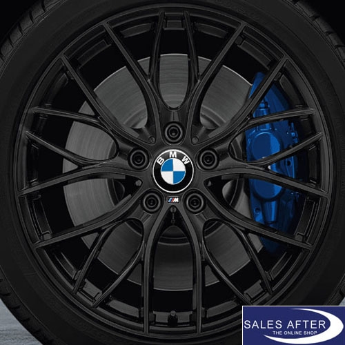 BMW F30 F31 F34 F32 F33 F36 Alufelge M Performance Doppelspeiche 405 schwarz matt, 8x18