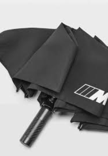 BMW M pocket umbrella, black