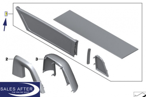 Genuine BMW Z4 E89 Wind protection