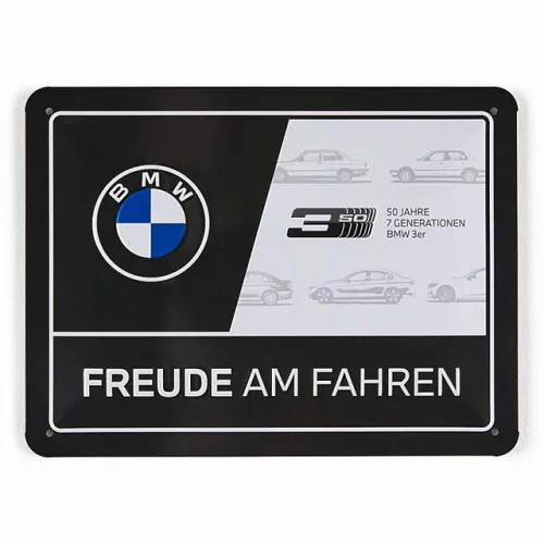 BMW metal sign Sheer Driving Pleasure
