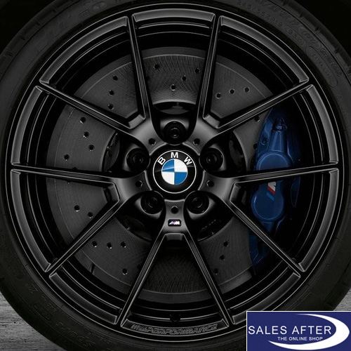 BMW F80 M3 F82 F83 M4 Alu rim M Y-Spoke 763 black matt, 10x20