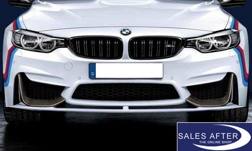 BMW M Performance F80 M3 F82 F83 M4 Front Aufsatzteil, mattschwarz