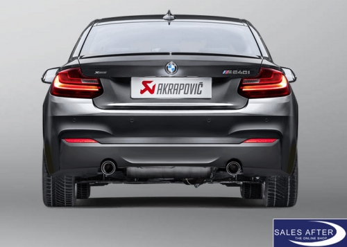 Akrapovic Evolution Line Exhaust system F22 F23 M240i, without GPF