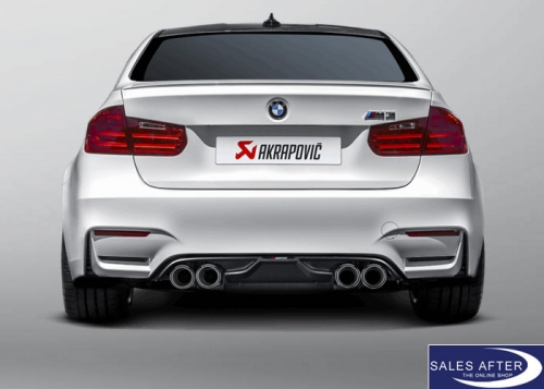 Akrapovic Slip-On Line Exhaust system F80 M3, without GPF