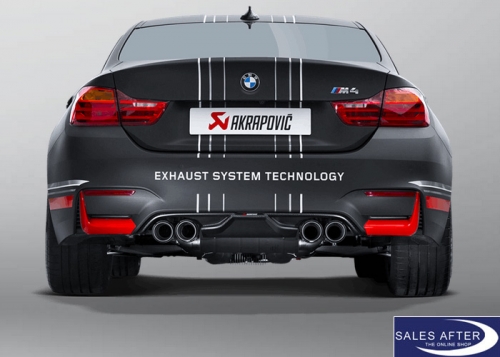 Akrapovic Slip-On Line Exhaust system F82 F83 M4, without GPF