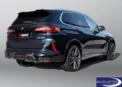 Akrapovic Slip-On Line Exhaust system F95 X5 M F96 X6 M, with GPF