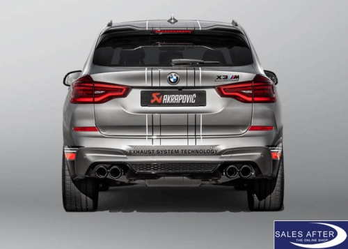 Akrapovic Slip-On Line Exhaust system F97 X3 M, with GPF