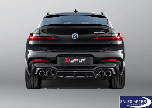 Akrapovic Slip-On Line Exhaust system F98 X4 M, with GPF