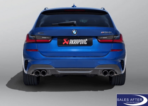 Akrapovic Slip-On Line Exhaust system G20 G21 M340i, with GPF