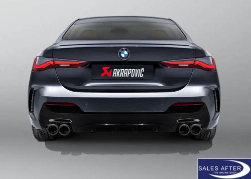 Akrapovic Slip-On Line Auspuffanlage G22 G23 M440i, mit OPF