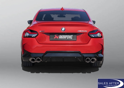 Akrapovic Slip-On Line Exhaust system G42 M240i, with GPF