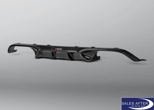 Akrapovic Rear Carbon Fiber Diffuser F80 M3 F82 F83 M4, High Gloss