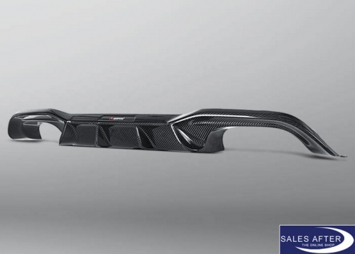 Akrapovic Rear Carbon Fiber Diffuser F87 M2, High Gloss