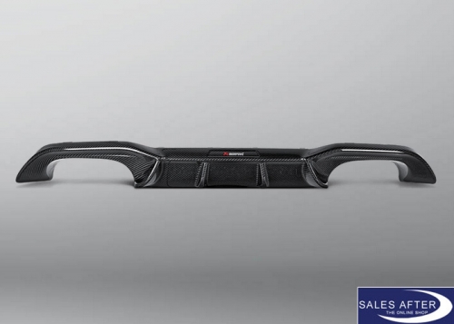 Akrapovic Rear Carbon Fiber Diffuser F87 M2, High Gloss