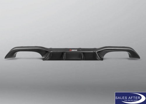 Akrapovic Rear Carbon Fiber Diffuser F87 M2, Matte