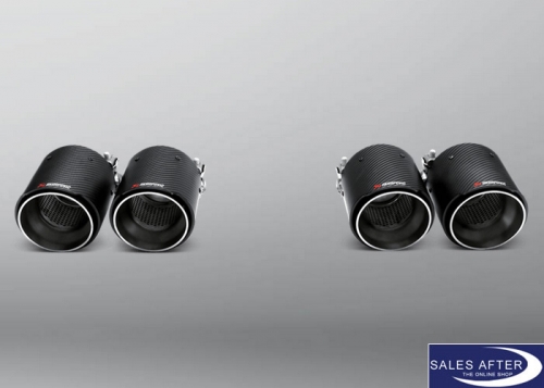 Akrapovic Tail pipe set carbon F80 M3 F82 F83 M4