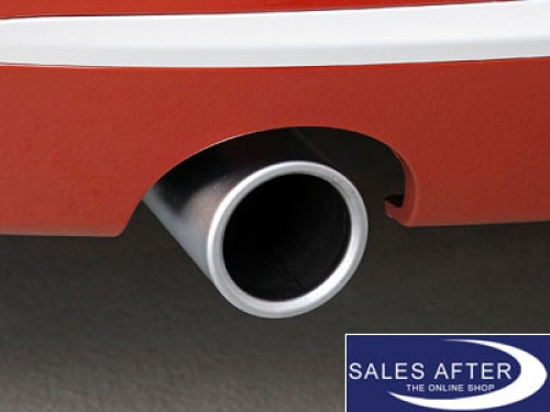 BMW F20 F21 F22 F23 F30 F31 F34 F32 F33 F36 Exhaust pipe finisher aluminium look