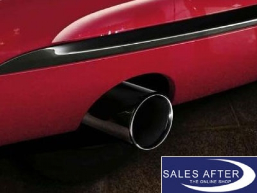 BMW F20 F21 F22 F23 F30 F31 F34 F32 F33 F36 Exhaust pipe finisher in black chrome
