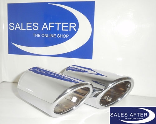 BMW 3 series E46 Exhaust pipe finisher in chrome 320i-328i