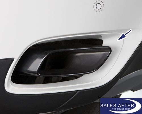 BMW X5 E70LCI Set of aperture rear bumper, primed