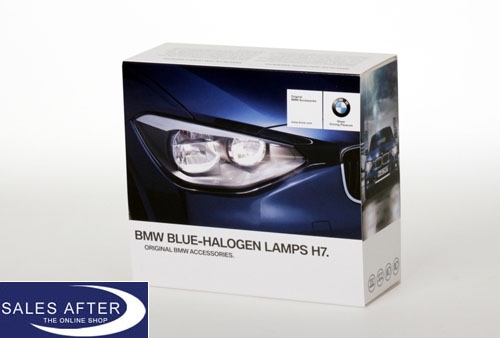 Genuine BMW Blue halogen lamps, 2x H7