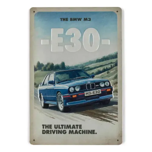 BMW Blechschild E30