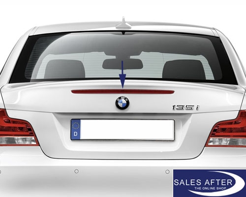 BMW 1 series E82 E88 Third stoplight, red