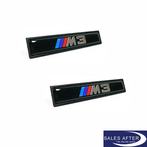 BMW Set of badges for m door moldings, M3