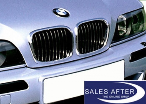 BMW 5 series E39 Front grille in chrome up to 09/2000