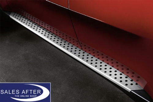 BMW X6 E71 E72 Retrofit aluminium running boards