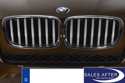 BMW X6 E71 facelift front grille in titanium from 04/12
