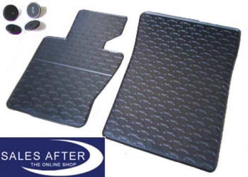 BMW X3 E83 Set of rubber mats front