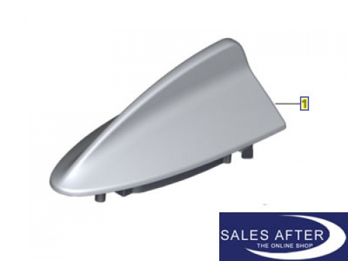 BMW X3 E83 Empty enclosure roof antenna, primed