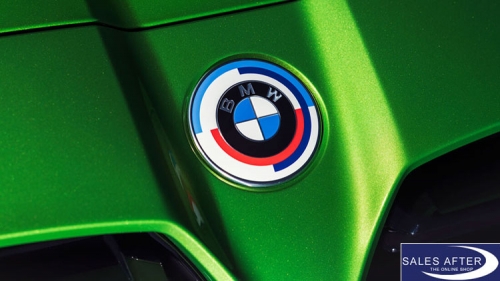 Genuine BMW Badge for the hood 50 years of M, 74mm, G80 G81 G82 G83