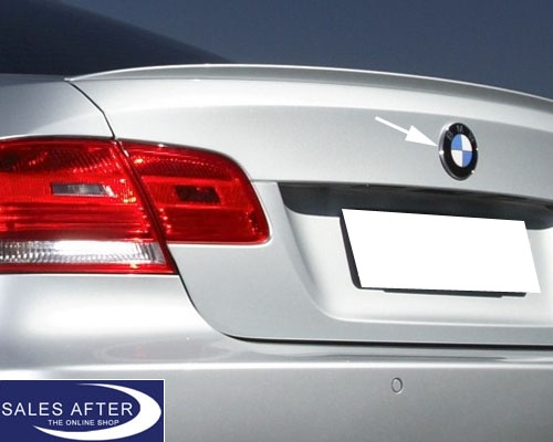 Genuine BMW badge for the tailgate, 76mm, E92 coupe