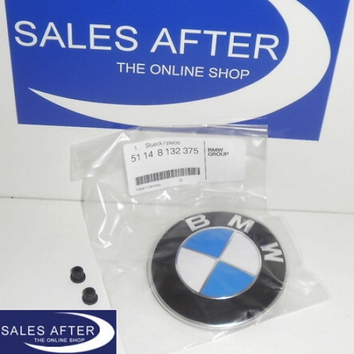 Original BMW Plakette für Frontklappe, 82mm