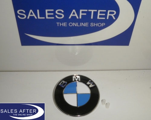 Original BMW Plakette für Heckklappe, 77mm, E46 E39