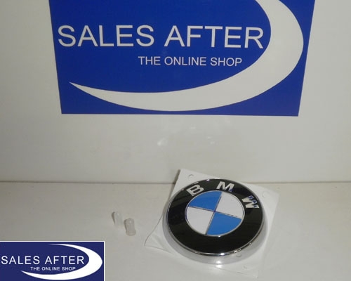 Genuine BMW badge for the tailgate, 67mm, E46 touring