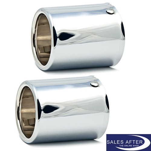 BMW 3 series E36 Z3 Exhaust pipe finisher in chrome, 323ti 2.8
