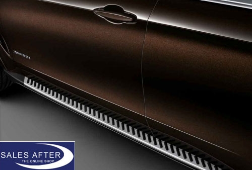 BMW X5 F15 Retrofit aluminium running boards