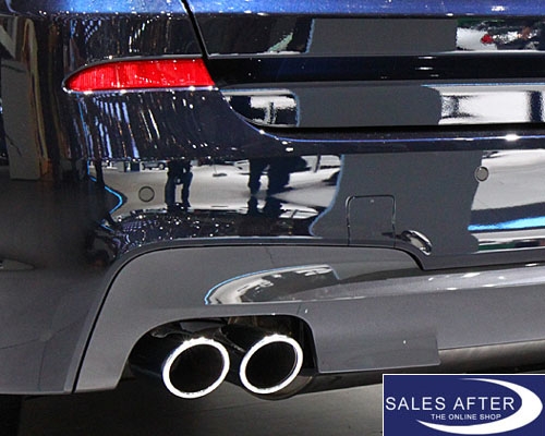 BMW X3 F25 X4 F26 Tailpipes chrome, 28iX 30dX 35dX 35iX