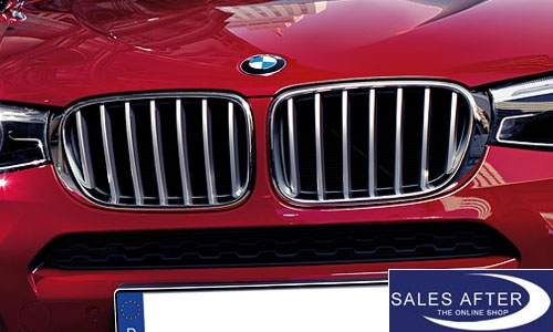 BMW X3 F25LCI X4 F26 front grille in x-line