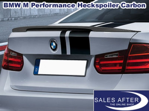 BMW M Performance F30 F80 M3 Carbon rear spoiler