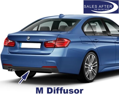BMW 3 series F30 F31 M Diffuser, 325d 328i 330d
