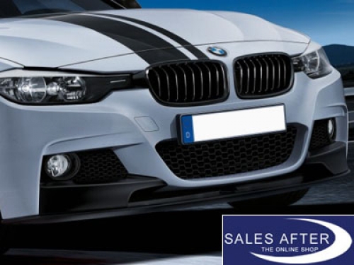 BMW M Performance F30 F31 Aerodynamic Front Attachment, matt black