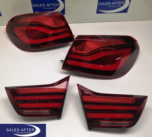 BMW 4 series F32 F33 F36 F83 M4 Blackline taillights facelift