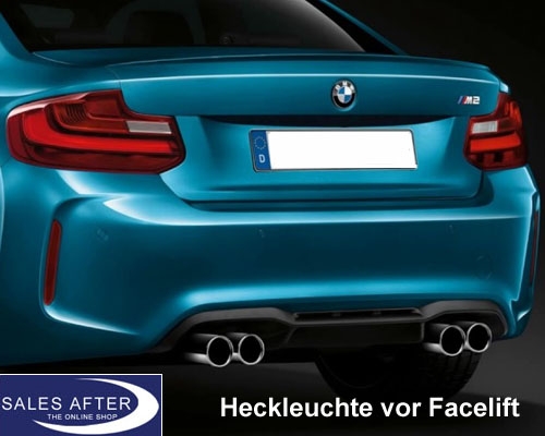 BMW 2 series F22 F23 F87 M2 Retrofit tail lights facelift