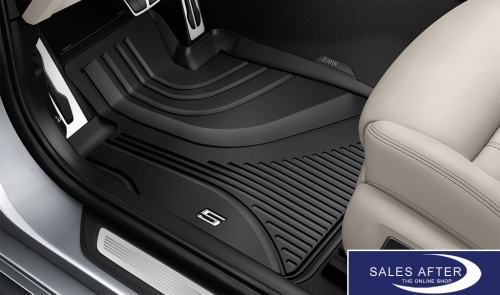 BMW G30 G31 F90 M5 Set of All-weather floor mats front, with recuperation system